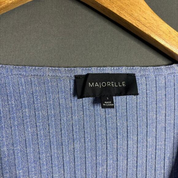 Majorelle Weekend Tie Top Blue Size S - Picture 7 of 7